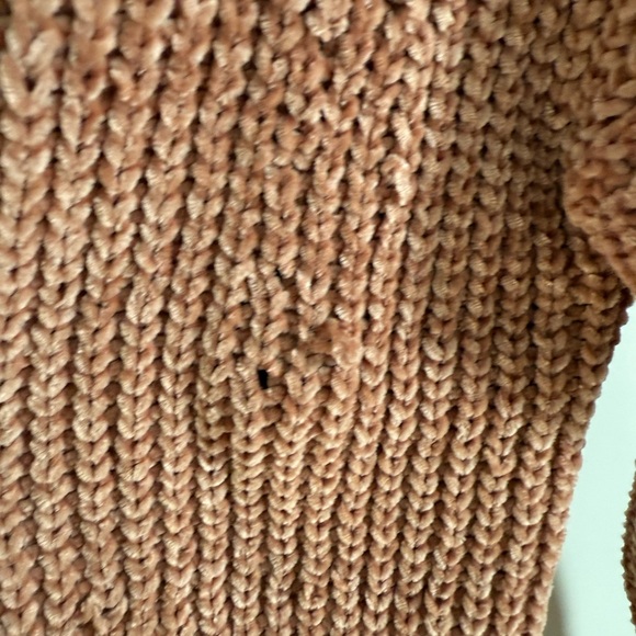 Poof! Warm Rust Open-Front Cardigan - Picture 4 of 4
